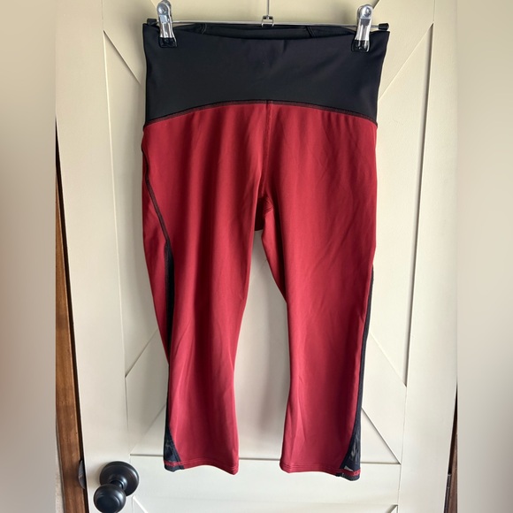 lululemon athletica Pants - Lululemon Train Times Crop 17" Leggings Mid Rise Women’s Size 6